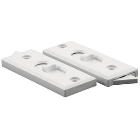 Prime-Line 171755 Vinyl Window Tilt Latch- Pair- White 130910